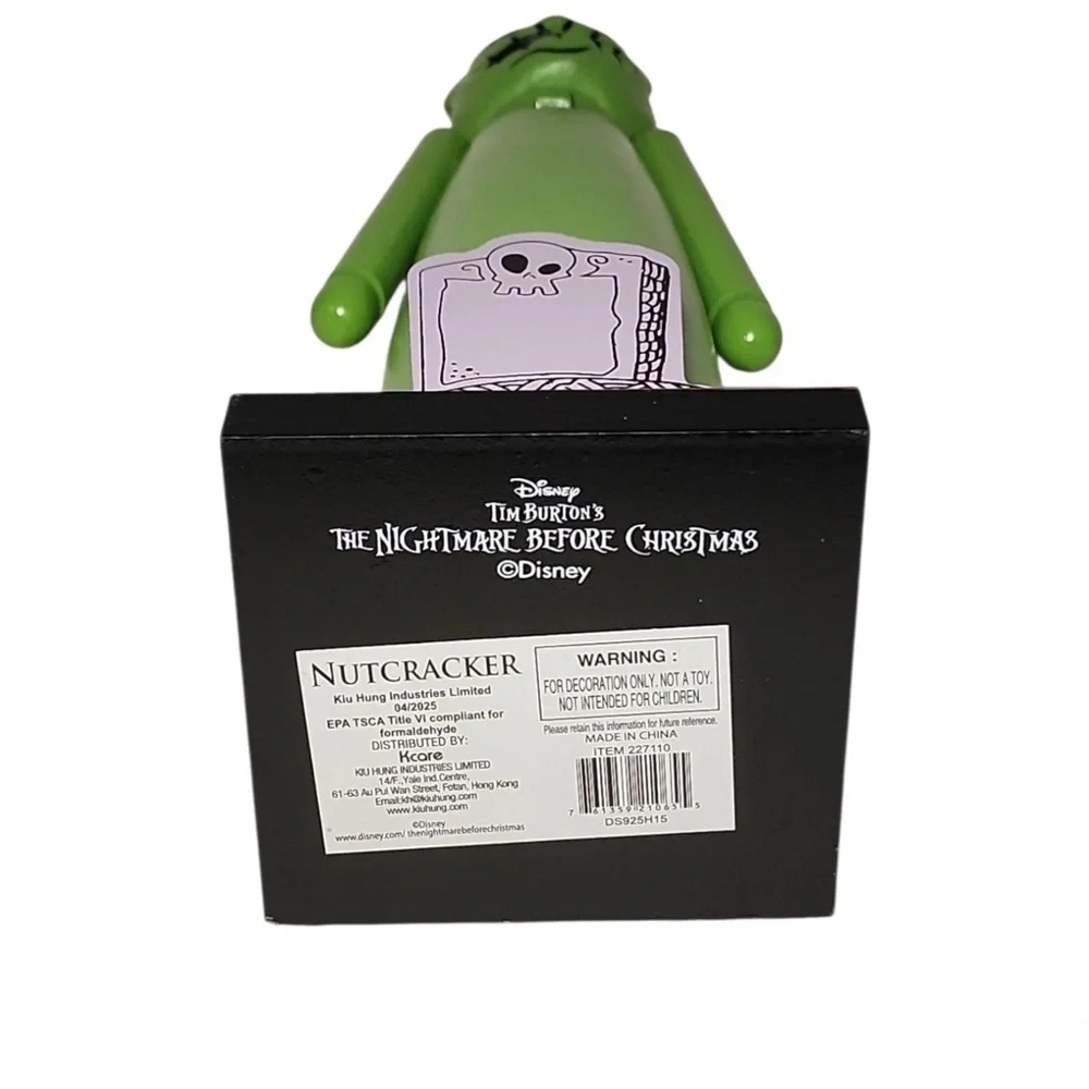 Disney Oogie Boogie Nutcracker & Squishmallow The Nightmare Before Christmas Set